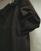 -SPECIAL- “Maison Martin Margiela” 2011-2014 Short wool blend chesterfield coat