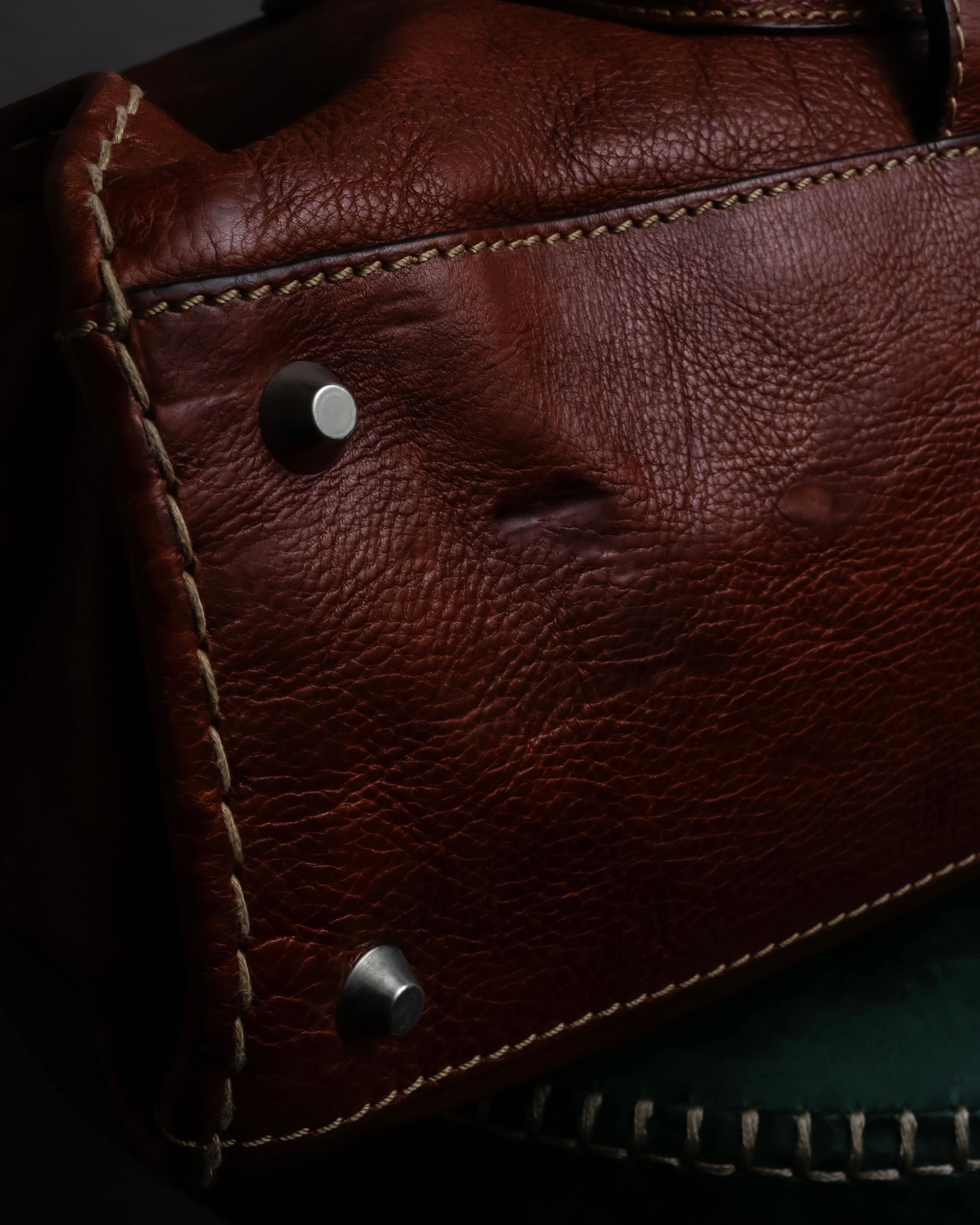 "Chloe" Edith series crossbody leather bag