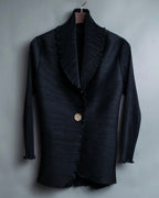 Vintage Pleated Dress Jacket