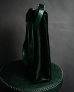 “GUCCI“ 90’s-00’s pony hair structured shoulder bag