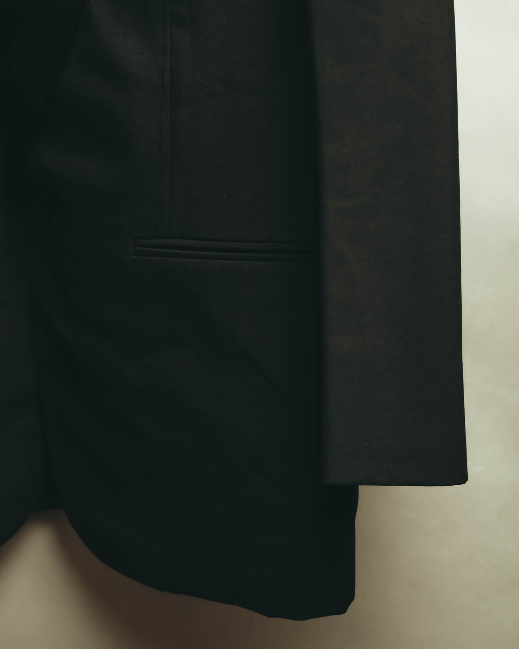 -SPECIAL- “Christian Dior MONSIEUR” 80’s-90’s satin peak-lapel tuxedo jacket