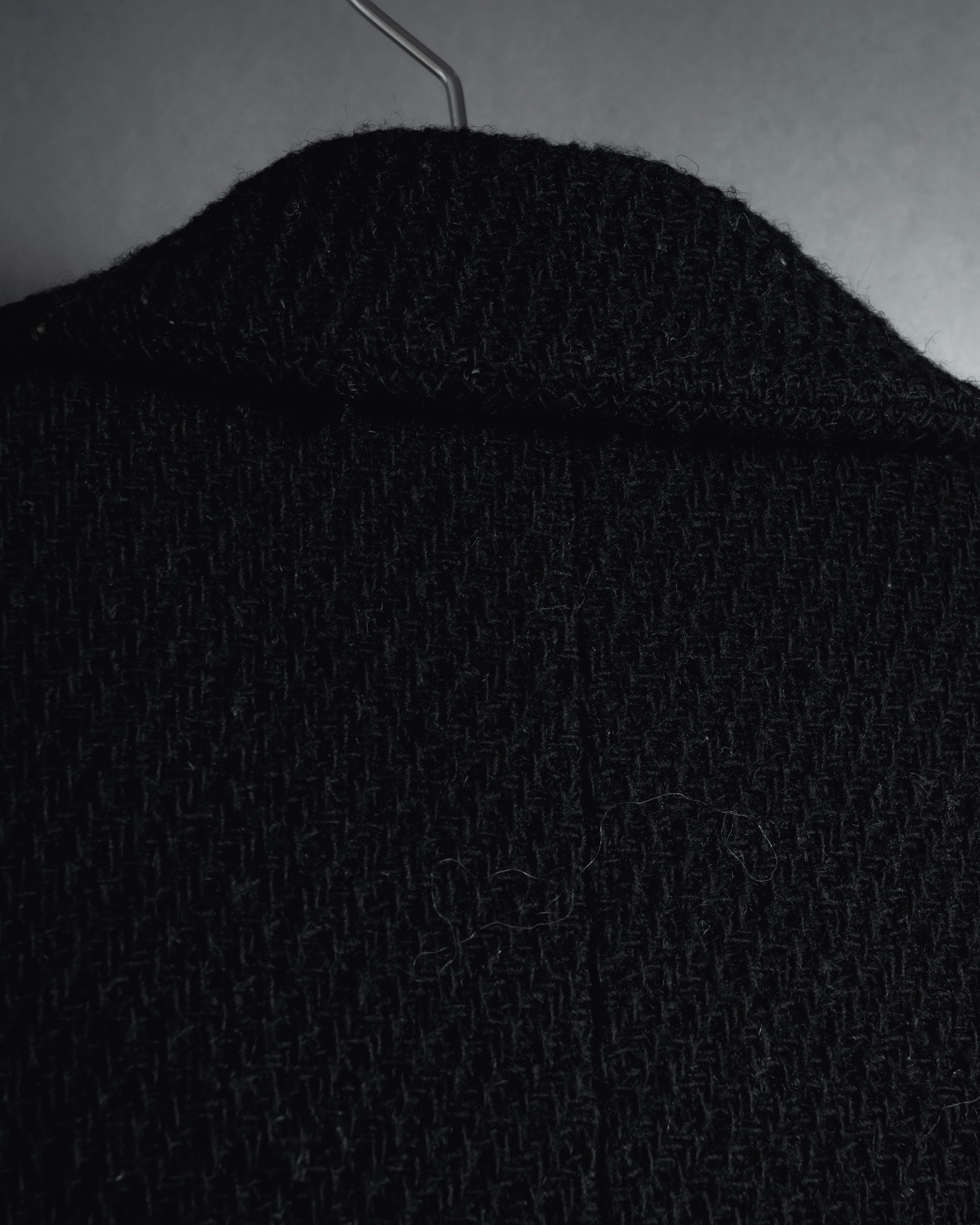 “JUNYA WATANABE” 97AW Textured wool single-breasted coat