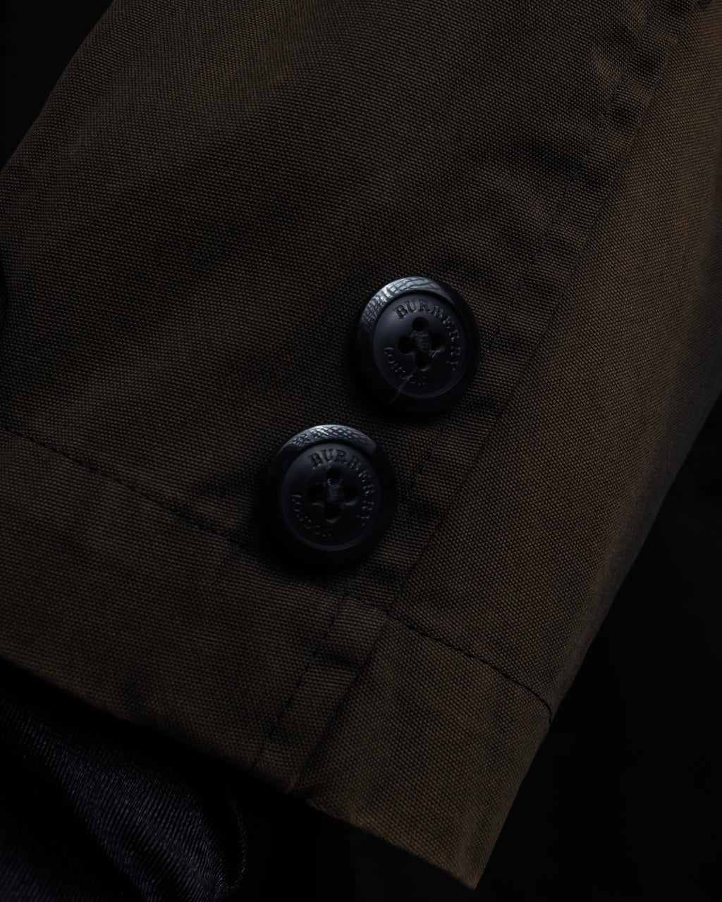 "BURBERRY" Cotton faded tailored jacket