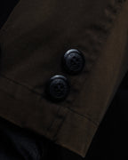 "BURBERRY" Cotton faded tailored jacket