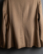 "Max Mara" Waist shape silhouette beige tailored jacket