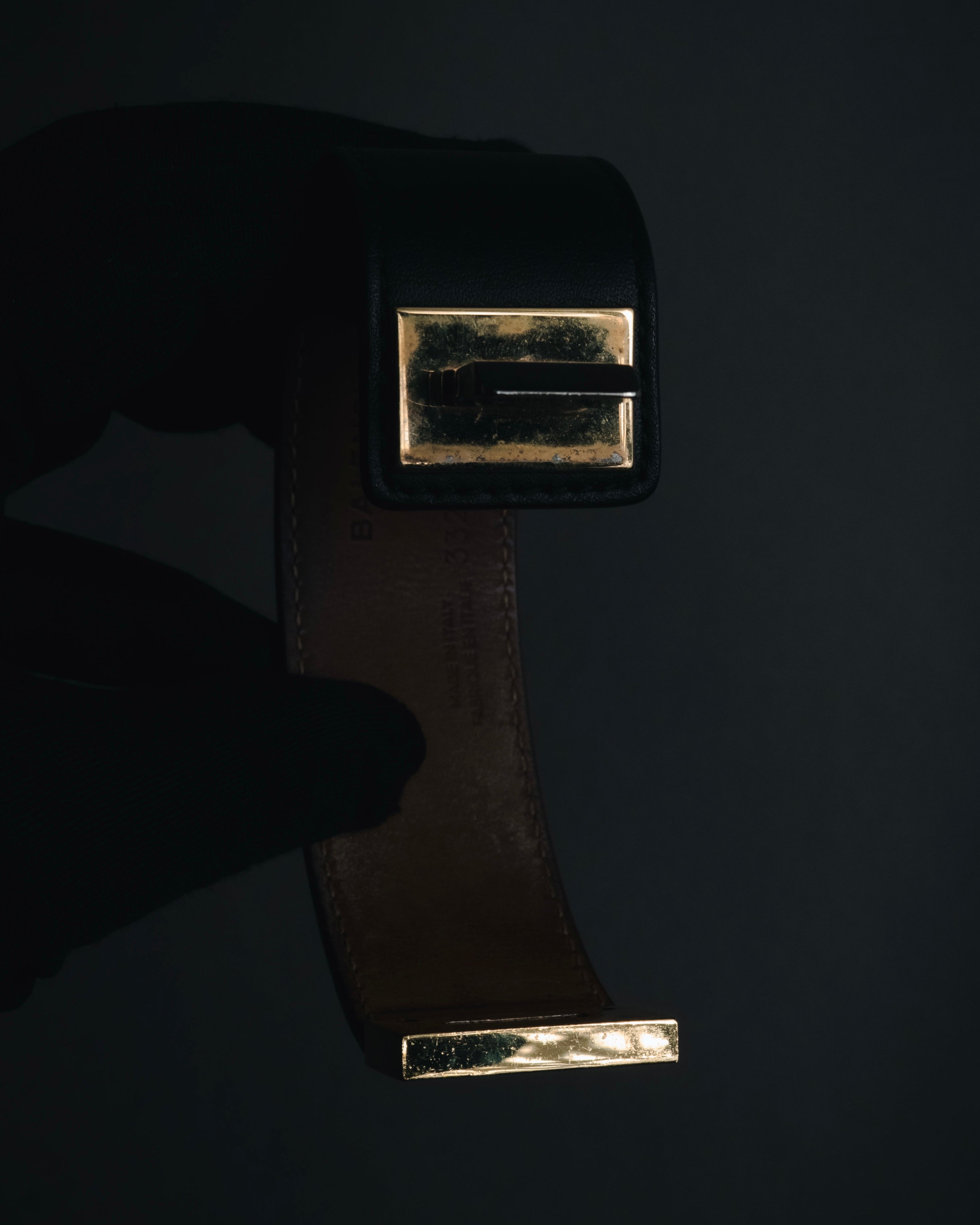 "BALENCIAGA" 2014-2016 Turn-lock leather bracelet