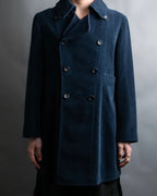"Comme des garçons robe de chambre" Beautiful velour double half coat