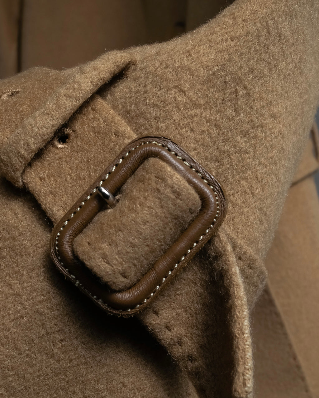 "Aquascutum" Traditional detail belted long trench coat