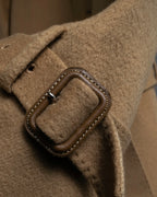 "Aquascutum" Traditional detail belted long trench coat