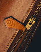 -SPECIAL- "Hermès" 80's Structured leather shoulder bag
