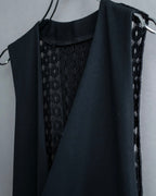 "LIMI feu" Layered embroidered sleeveless dress