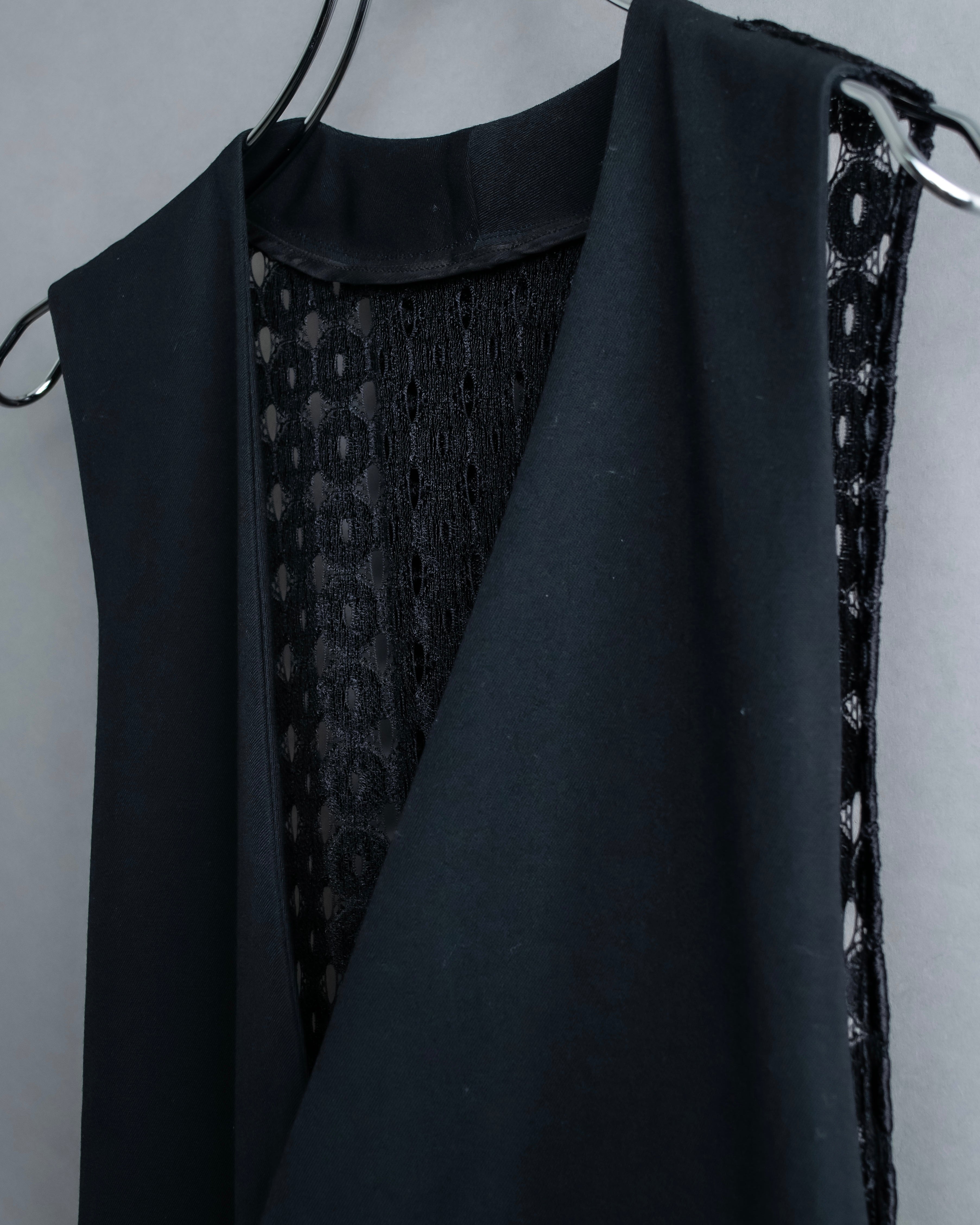 "LIMI feu" Layered embroidered sleeveless dress