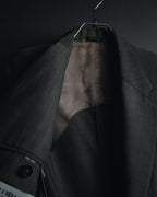 "Maison Martin Margiela" 2012SS deconstructed sartorial blazer