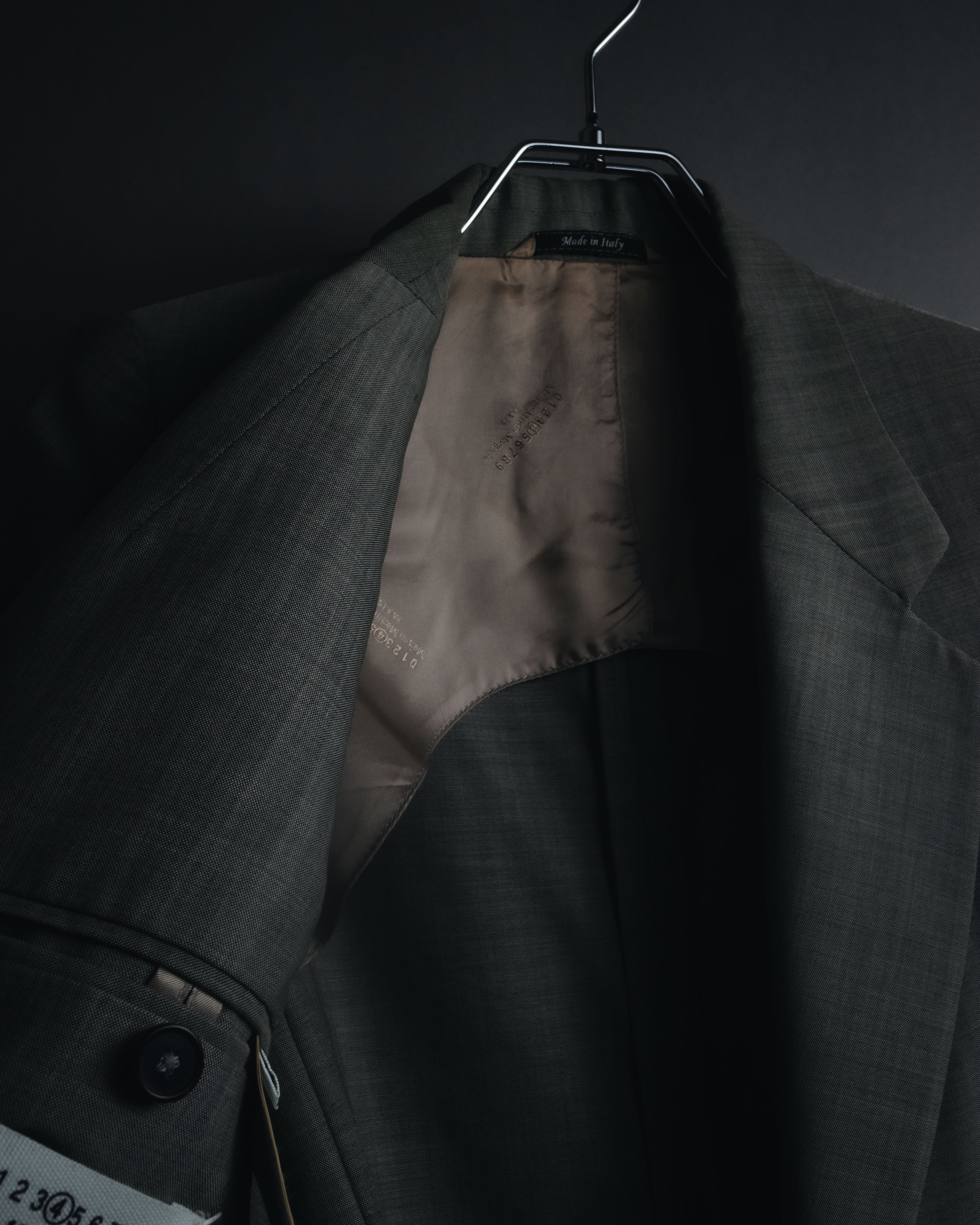 "Maison Martin Margiela" 2012SS deconstructed sartorial blazer