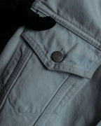 "MAISON MARGIELA" 20SS Washed pale blue denim jacket