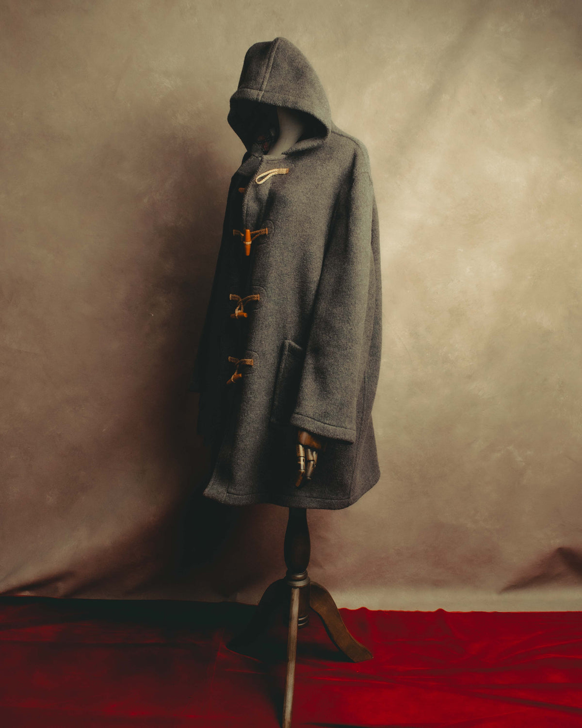 “Montgomery by Tibbett“ 90’s double face tartan duffle coat