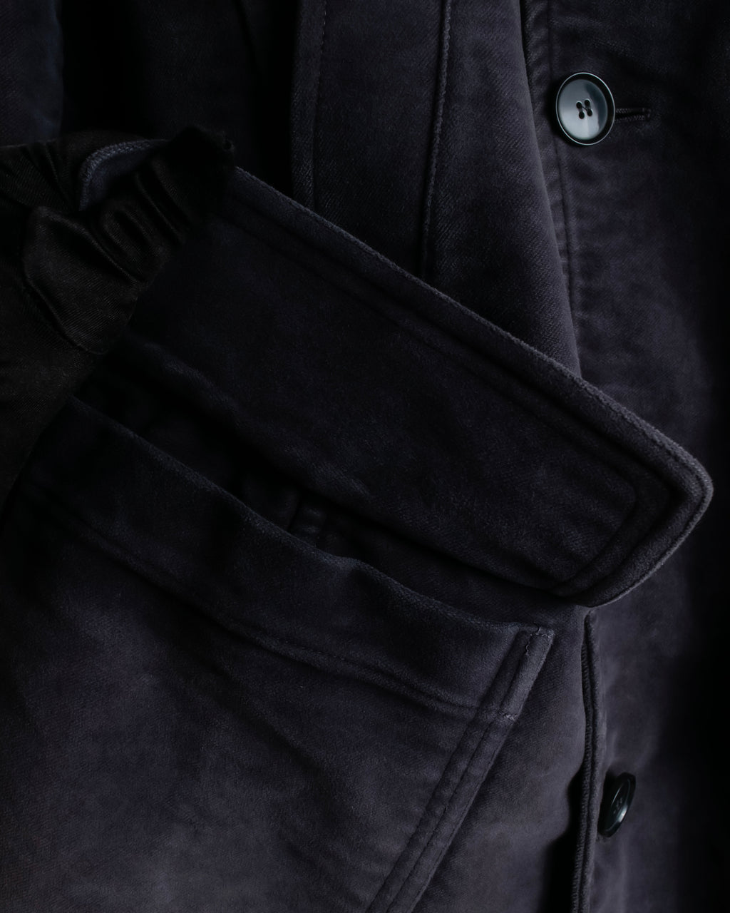 "Dolce & Gabbana" Lightly brushed liner-equipped trench coat