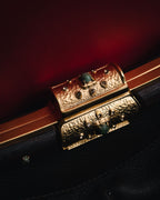 –SPECIAL– "VALENTINO GARAVANI"
00’s Jeweled frame leather bag