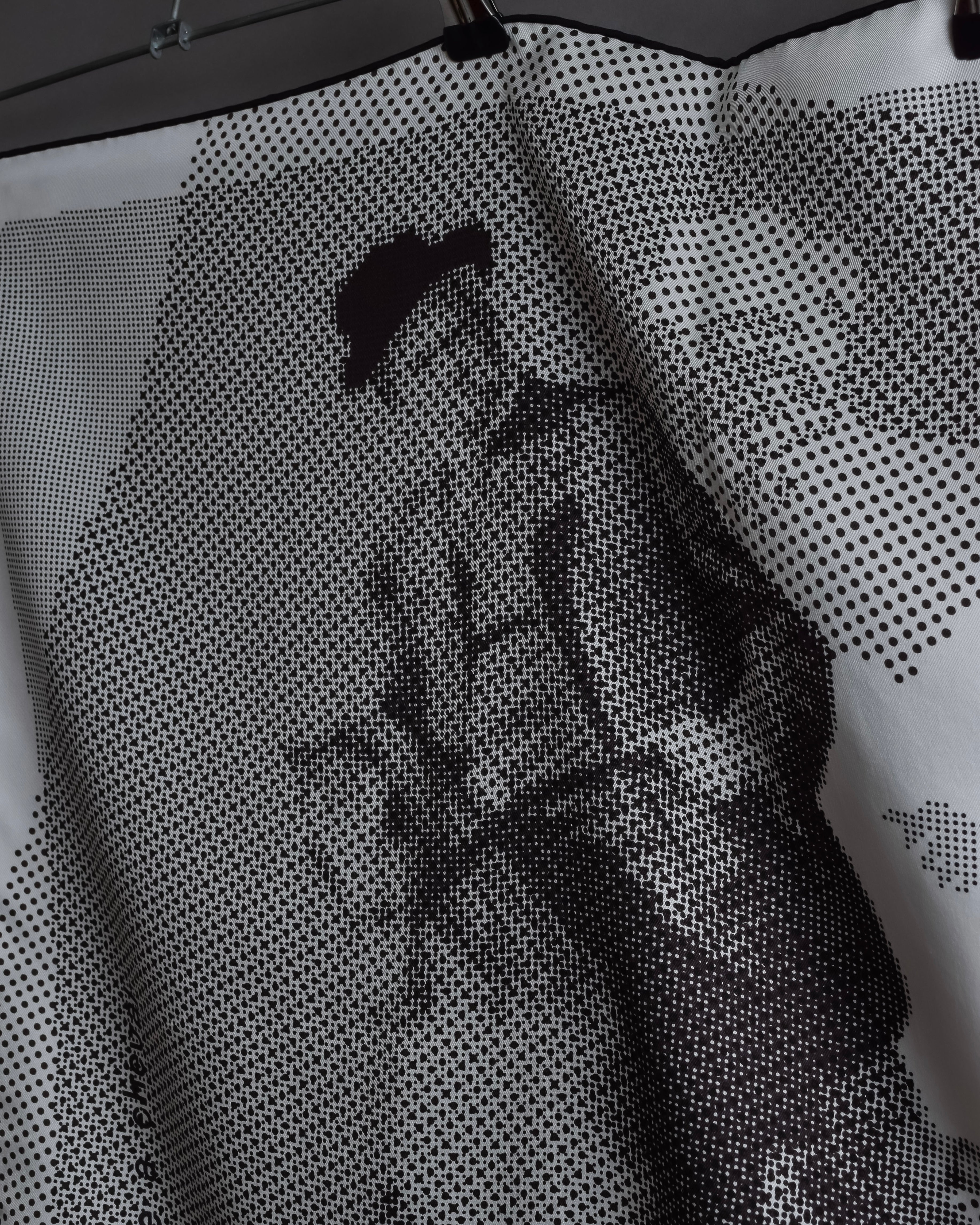 "HERMES" Silk fantaisie a cheval carré scarf 70