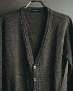 "Yves Saint Laurent" 80's-90's Relaxed wool v neck cardigan