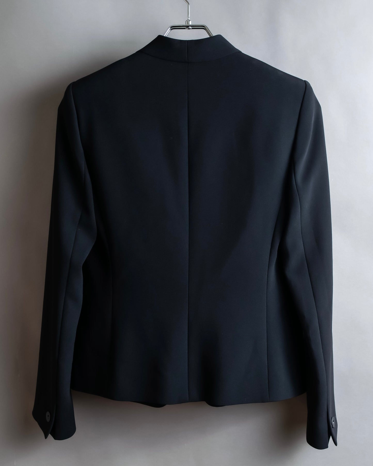 "Max Mara" 1B design no collar short jacket