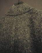 "VALENTINO BOUTIQUE" 80's Brushed alpaca skirt suit