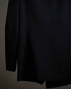 "Y's" 94AW sharp lapel cut design double-breasted jacket