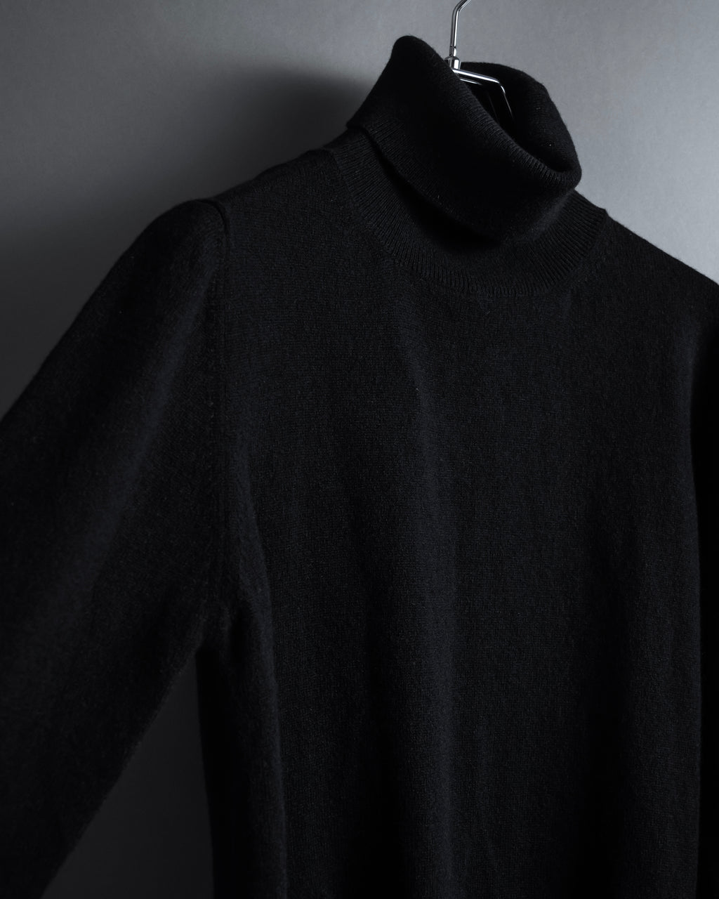 "PRADA" High-gauge folded turtleneck knit