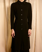 "Max Mara" 90's Refined design long shirt dress