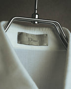 "Dior" 00's Pleated-front dress shirt