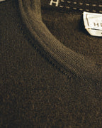 “HERMÈS” 90’s-00’s Extra-fine merino wool crewneck knit