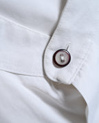 VINTAGE/ Band Collar Oversized Drape Shirt