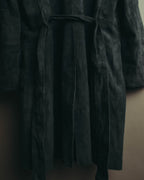 "WEEKEND Max Mara" 10's Soft suede goat leather robe coat