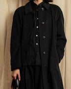 -SPECIAL- "BURBERRYS" 80's-90's Raglan line detail stand collar coat