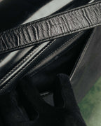 -SPECIAL- “BALENCIAGA” 2013-17 Le dix mixed leather shoulder bag
