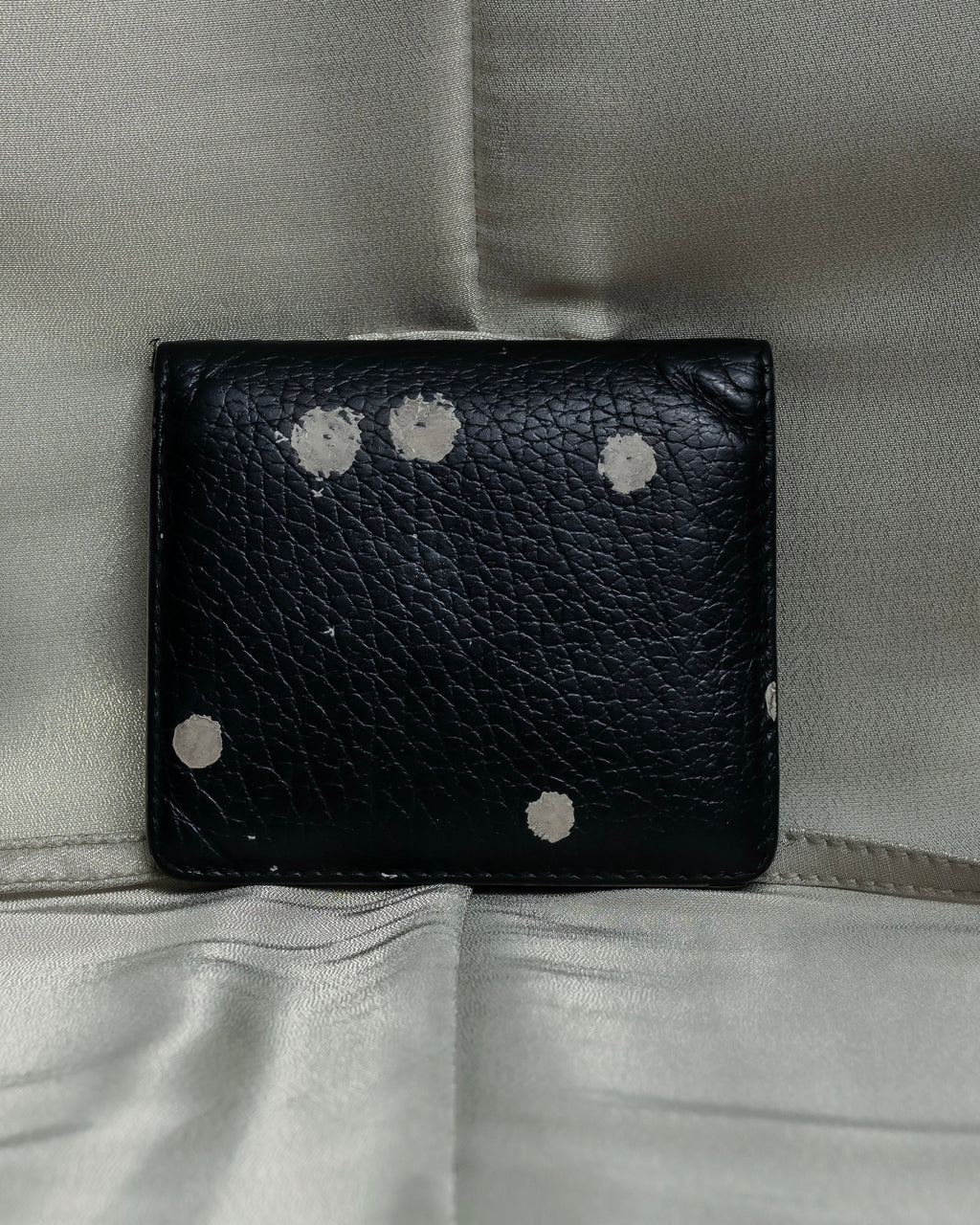 "Maison Margiela" 2020ss Splash Paint Leather Wallet