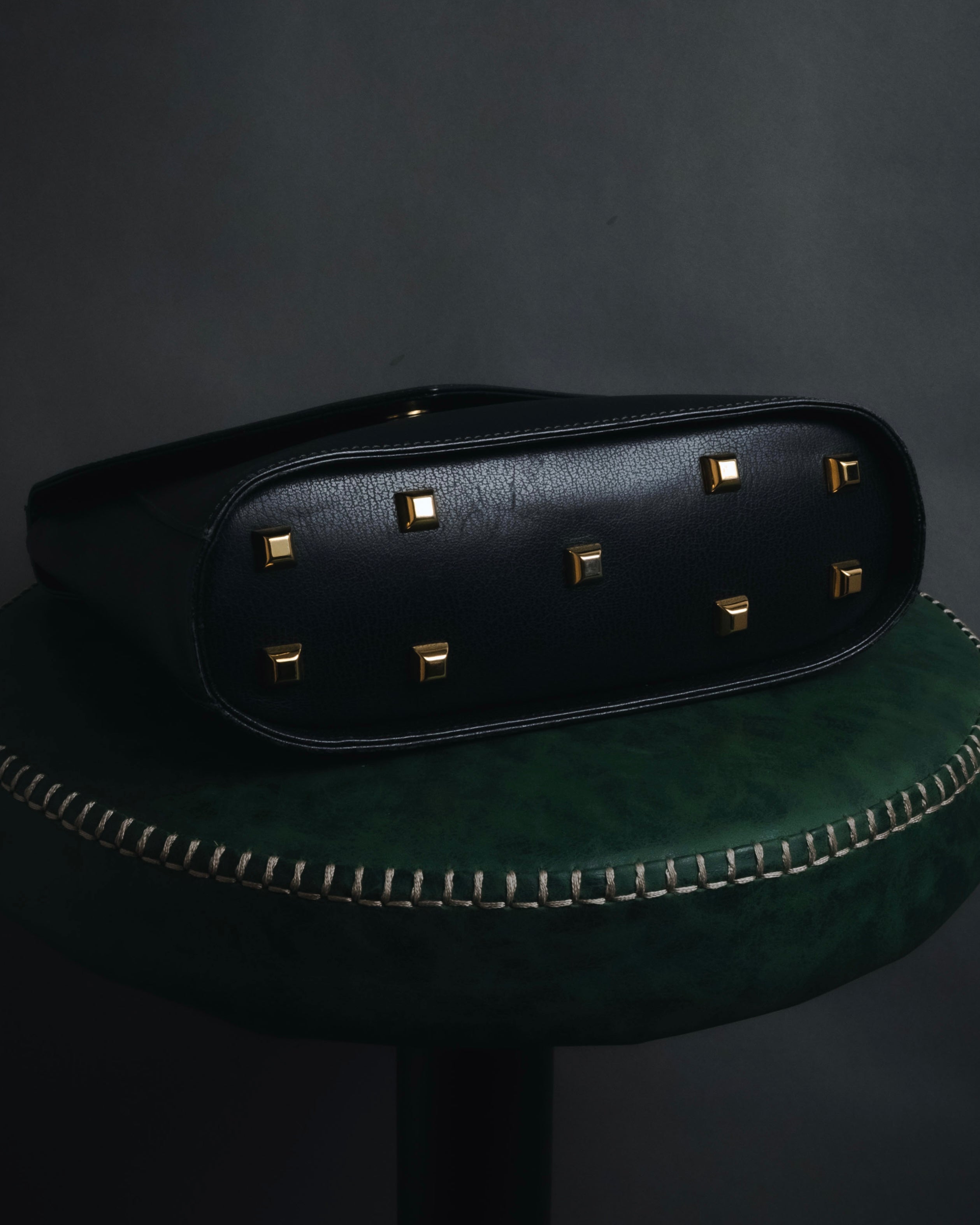 "Salvatore Ferragamo" Mid 90’s archival envelope flap top-handle bag