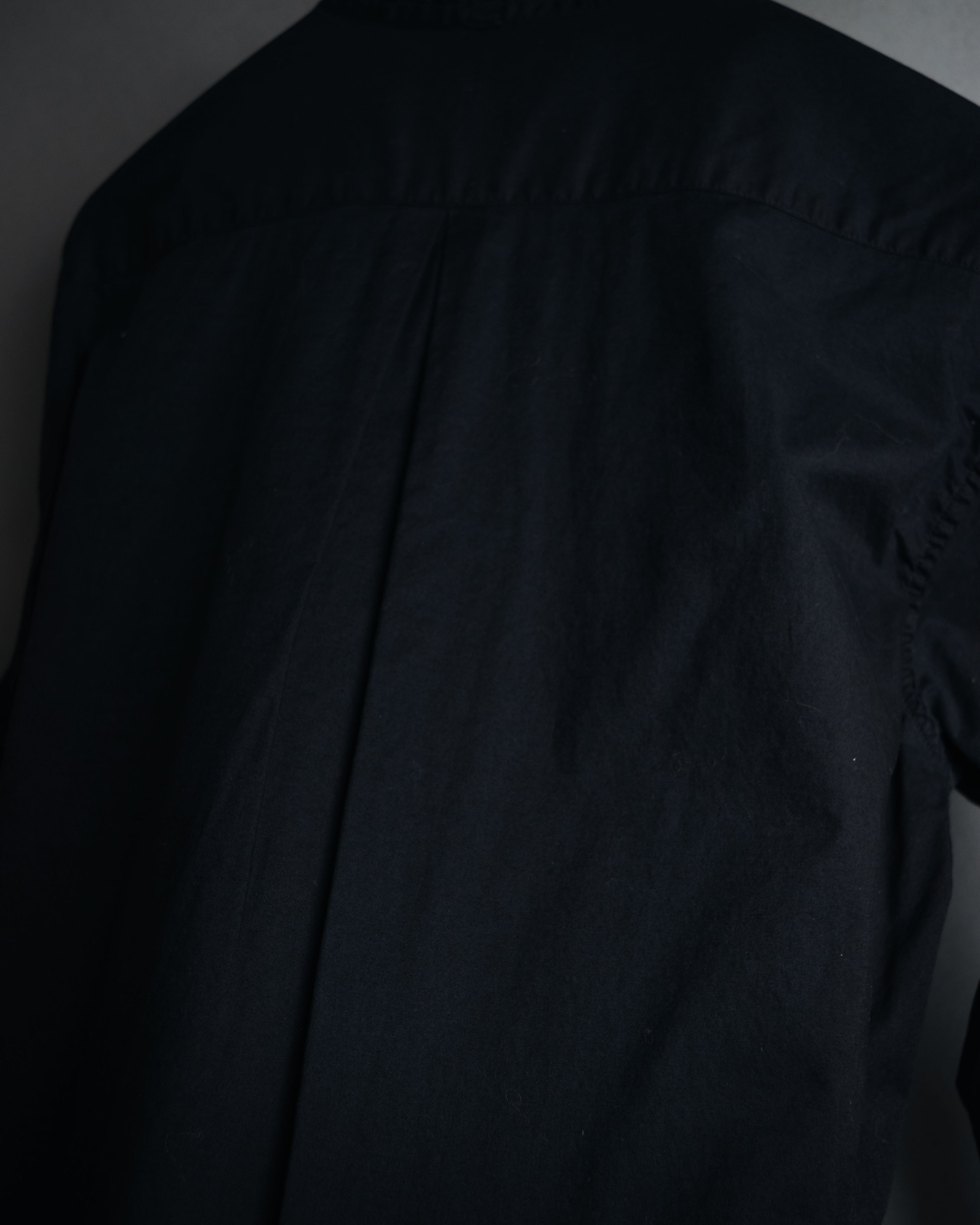 "ANN DEMEULEMEESTER" 01’s-05’s Poetically cut band collar cotton shirt