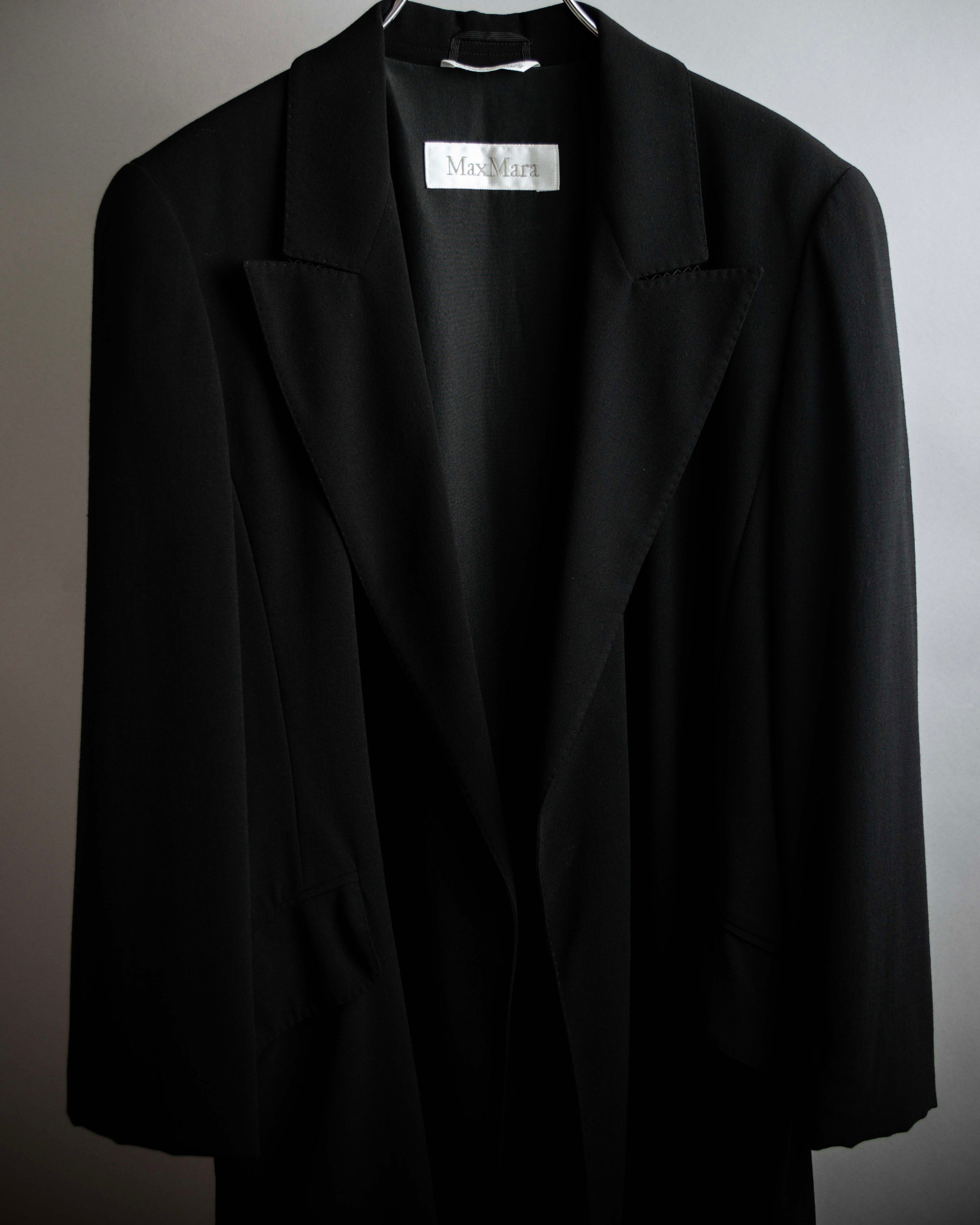 "Max Mara" Draping detail wrap skirt set up