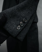 “BALENCIAGA PARIS” 90’s Cashmere blend chesterfield coat