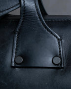 "GUCCI" Vintage gold metal fittings mini doctor bag