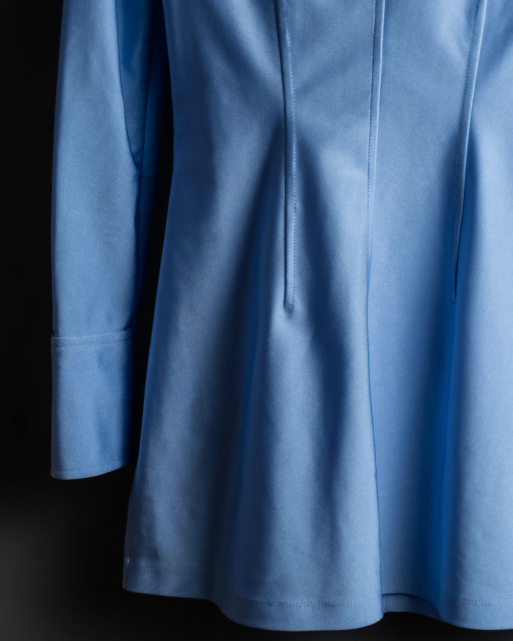 "ALEXANDER WANG" Three-dimensional cut design light blue shirt