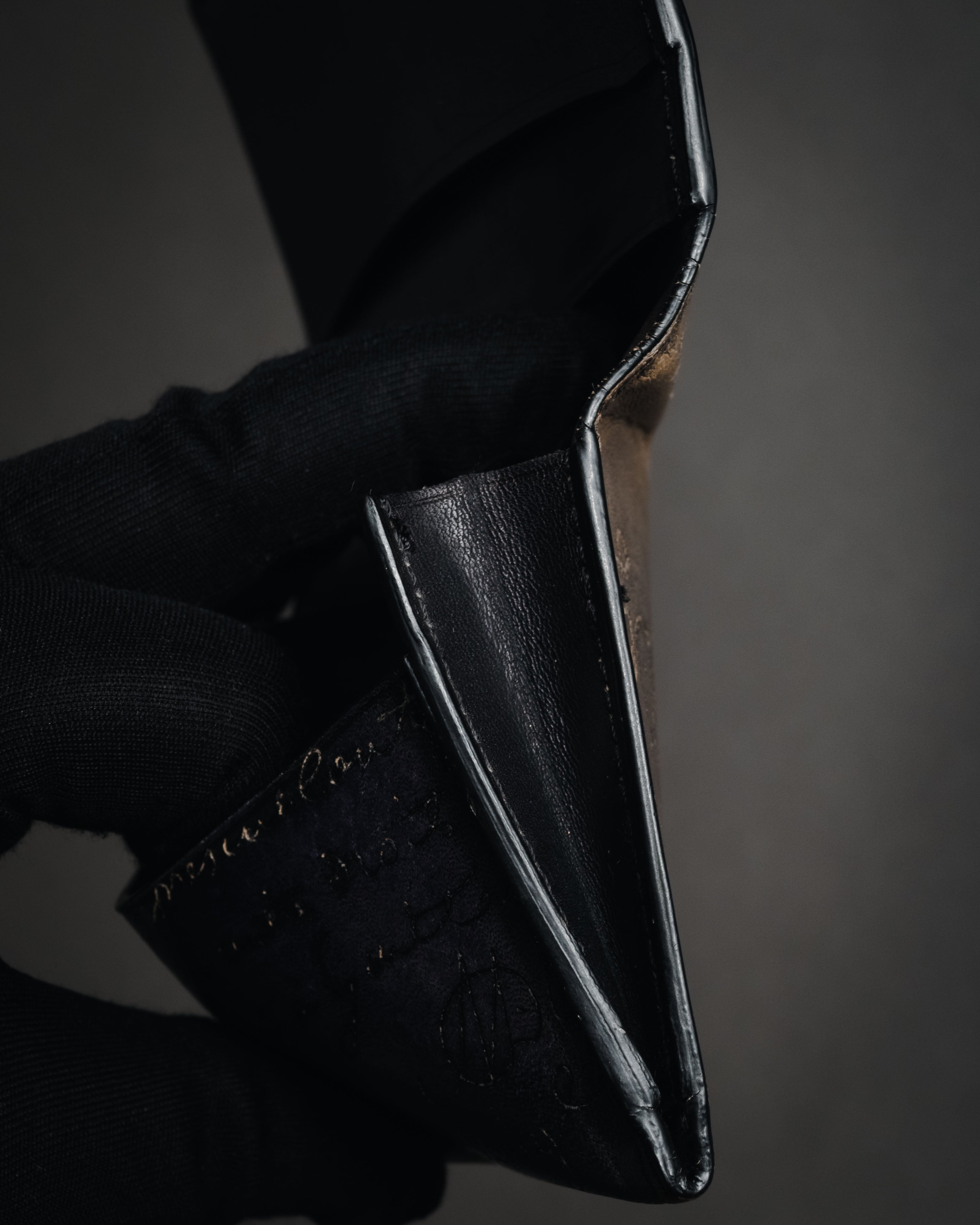 "Berluti" 2012-2018 Scrit patina Venezia leather card case