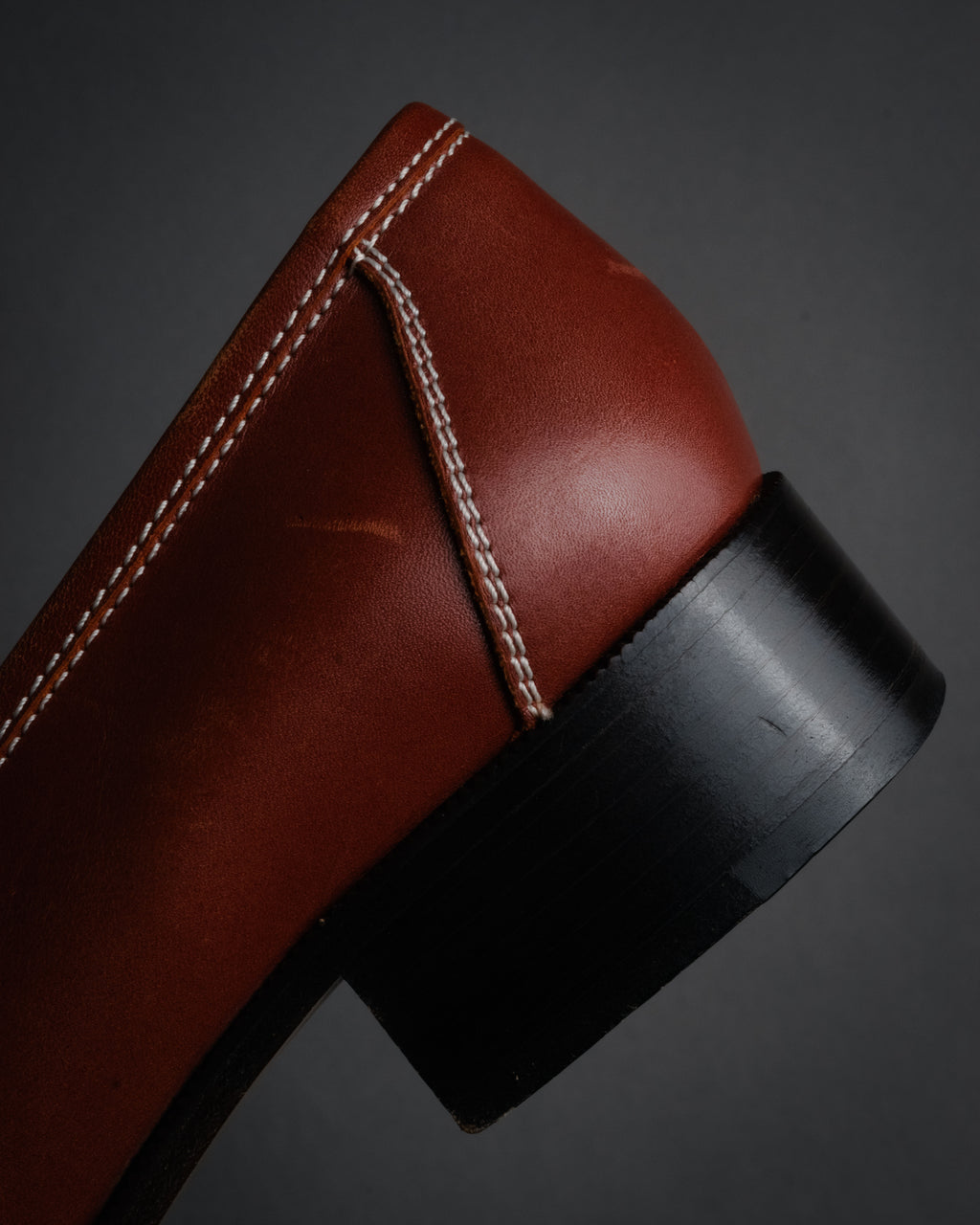 “HERMES” 90’s-00’s Chaine d’ancre hardware loafers