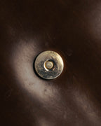 “Catsbro” 00’s-10’s Patinated equestrian leather handbag