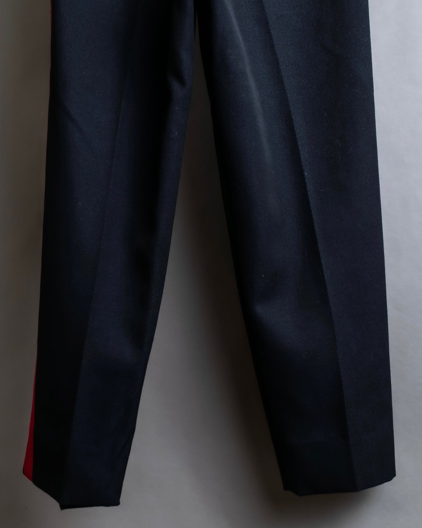 "MAISON MARGIELA" 17AW side track line hem wool slacks