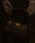 –SPECIAL– "VALENTINO GARAVANI"
00’s Jeweled frame leather bag