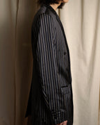 "Dolce & Gabbana" Silk design double-breasted tailored jacker