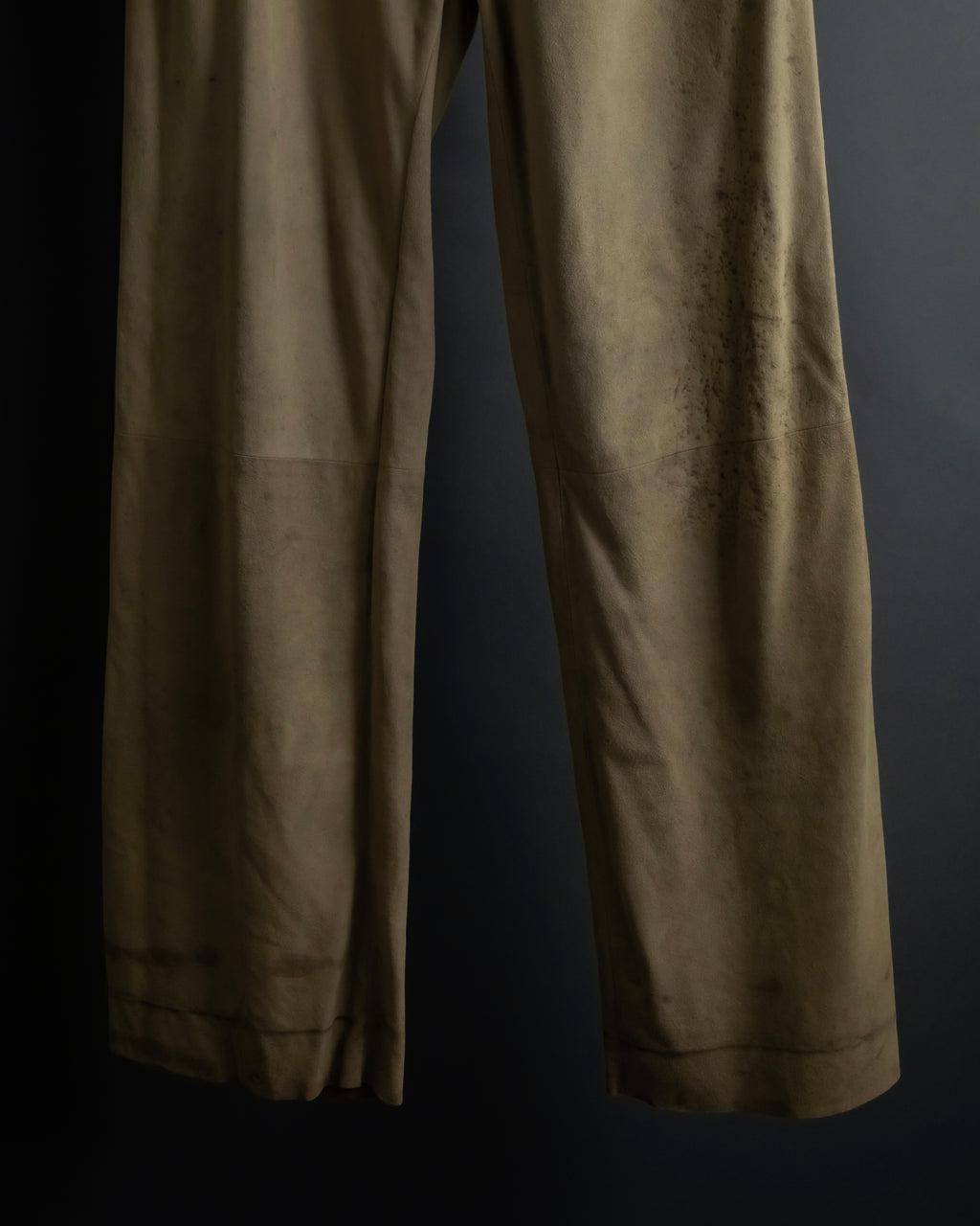 "GUCCI" Sand beige suede set up