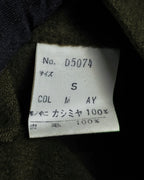 "Christian Dior" Single-breasted 100% cashmere chester coat